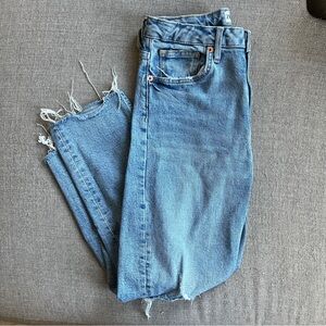 Zara ankle cut jeans